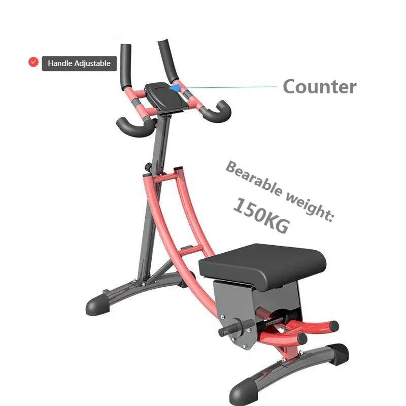 Foldable Fitness Equipment Adjustable AB Coaster Machine For Core Strength Training Cruncher Exercise Machine For Abdominal
