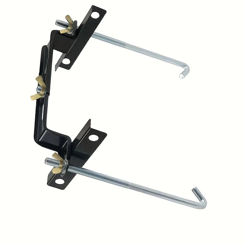 Adjustable Battery Hold Down, Universal Battery Adjustable Crossbar With L Bolt Battery Tie Down Holder For Cars SUVs