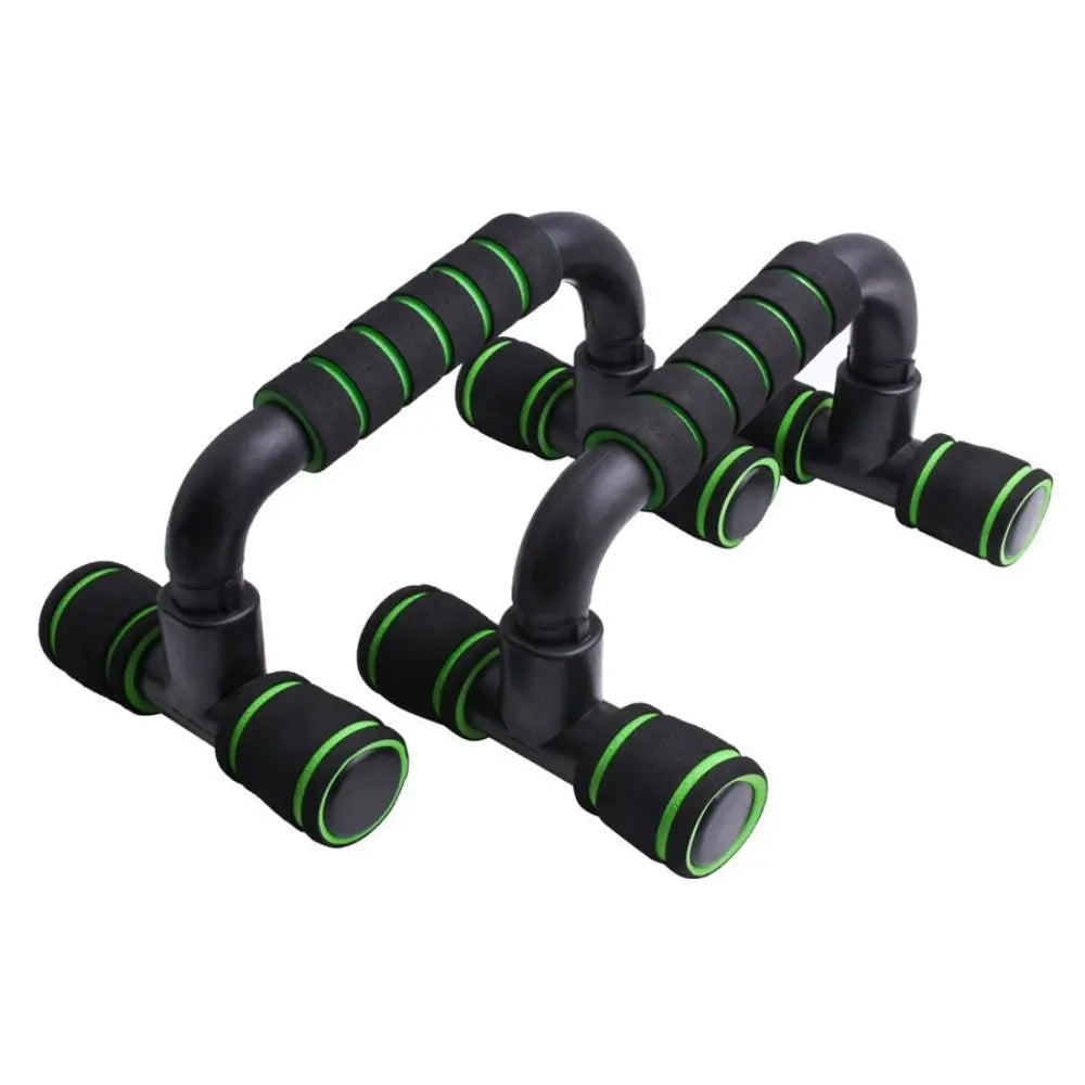 1 Pair of Gymnasium Exercise Non-slip Push-up Stand H-shaped Stable Pushup Bars Strong Durable Push-up Support Muscle Training
