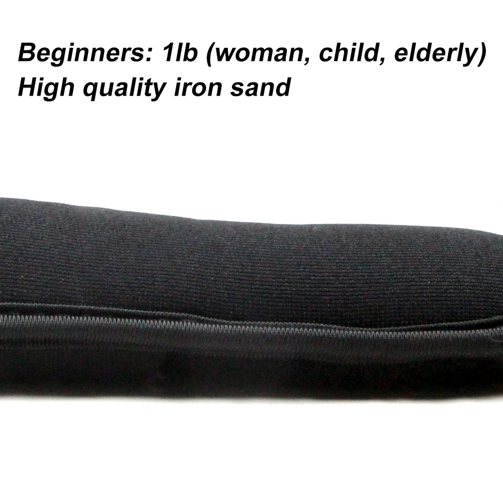 1Pair Wrist Weights 1lb / 0.45kg for Women, Men - Adjustable Strap for Walking,Pilates,Gym - Lightweight & Comfortable Design