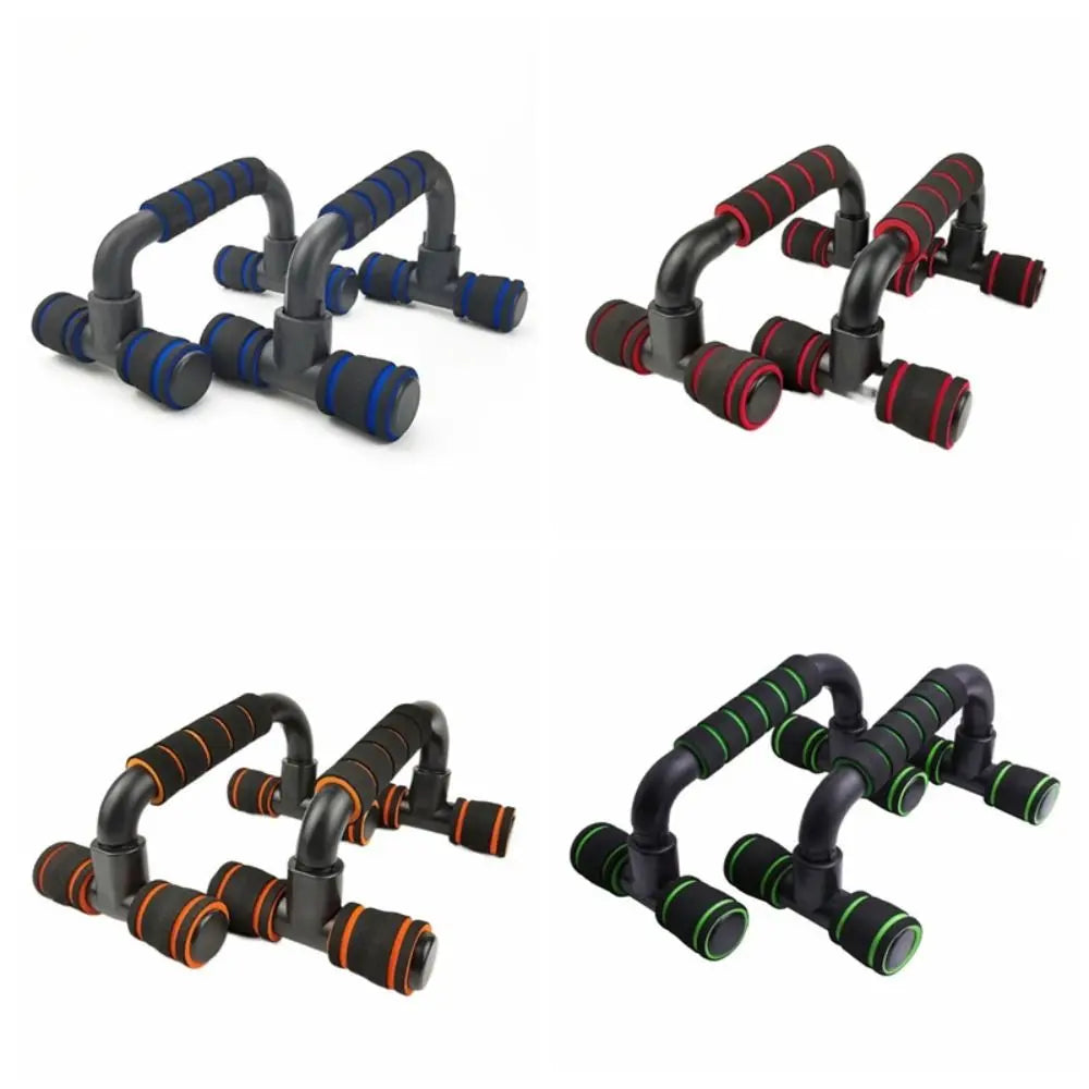 1 Pair of Non-slip Push-up Stand Strong Stable Pushup Bars Durable H-shaped Calisthenics Parallel Bars Fitness