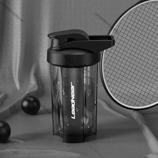 Portable Protein Shaker 500ml Fitness Bottle with Wire Whisk Ball for Fitness Enthusiasts Athletes Perfect For Outdoor Gym Cups