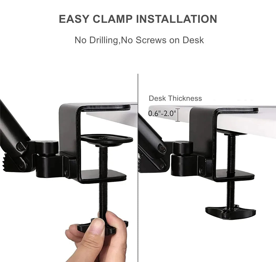 Adjustable Arm Rest for Desk – Ergonomic 360° Rotating & Extendable Elbow Support, Durable Aluminum,Office Gaming Accessories