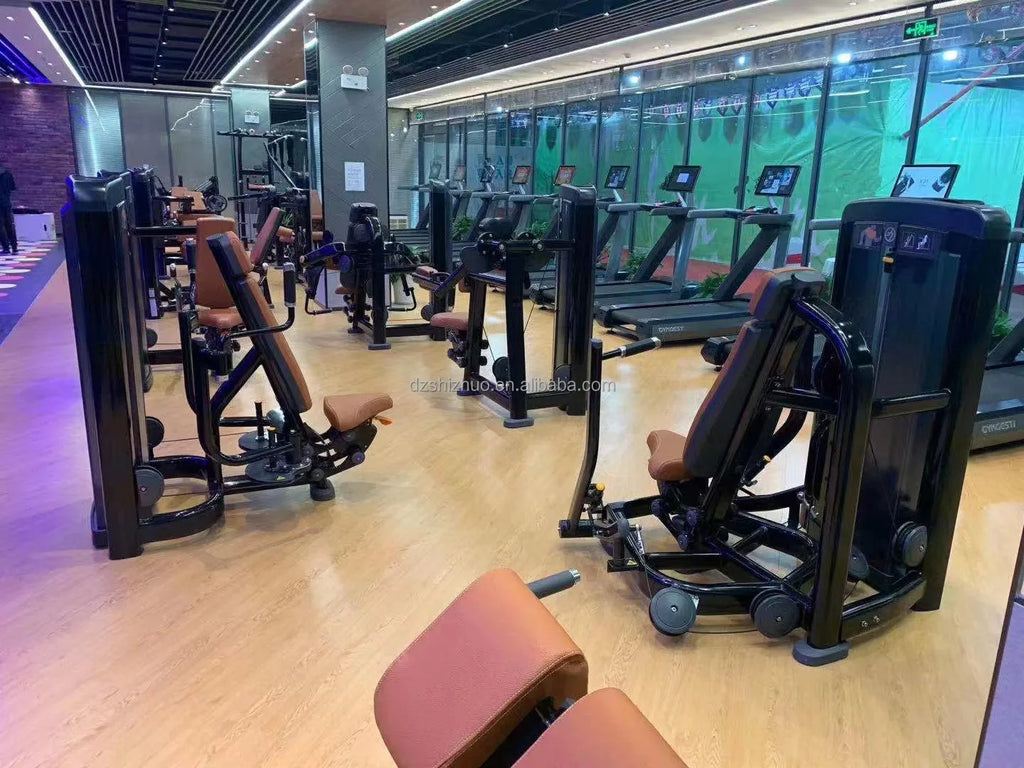 Strength Sport Fitness Gym Equipment Ment Back Exercise Seated Row Machine With Weight Stack