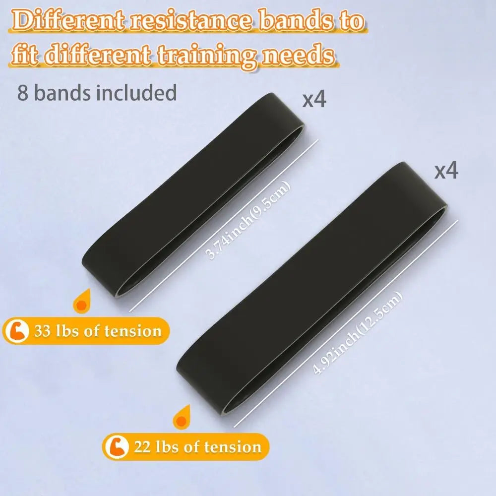 Adjustable Upper Body Exerciser Elastic Resistance Band Portable Arm Traning Resistance Stick Multifuntional Home Exercise