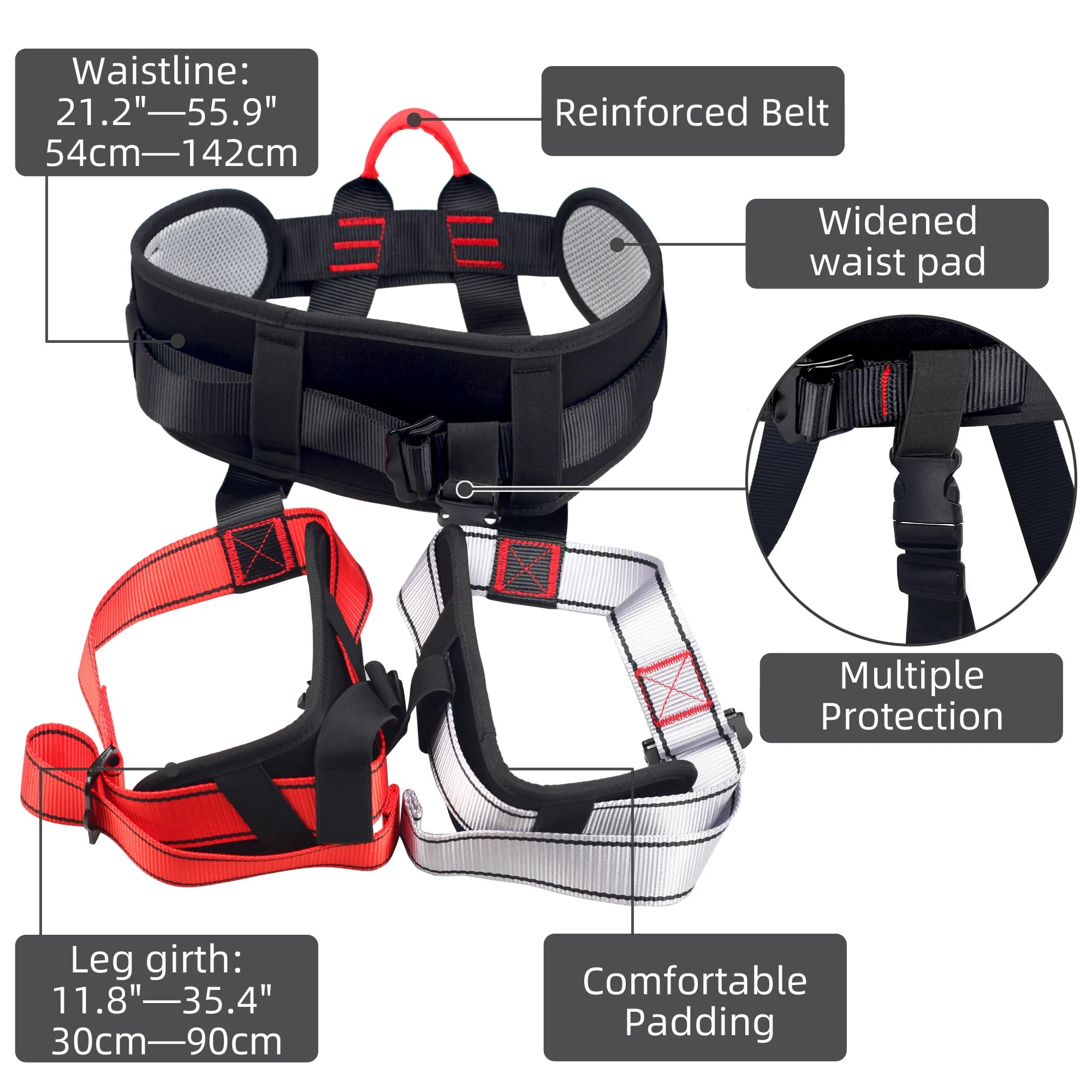 Bungee Fitness Harness for Fly Dance Bungee Fitness Equipment  Workout Exercise Accessories