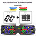 Foldable Push Up Board Chest Abs Core Training Equipment Portable Home Gym Fitness