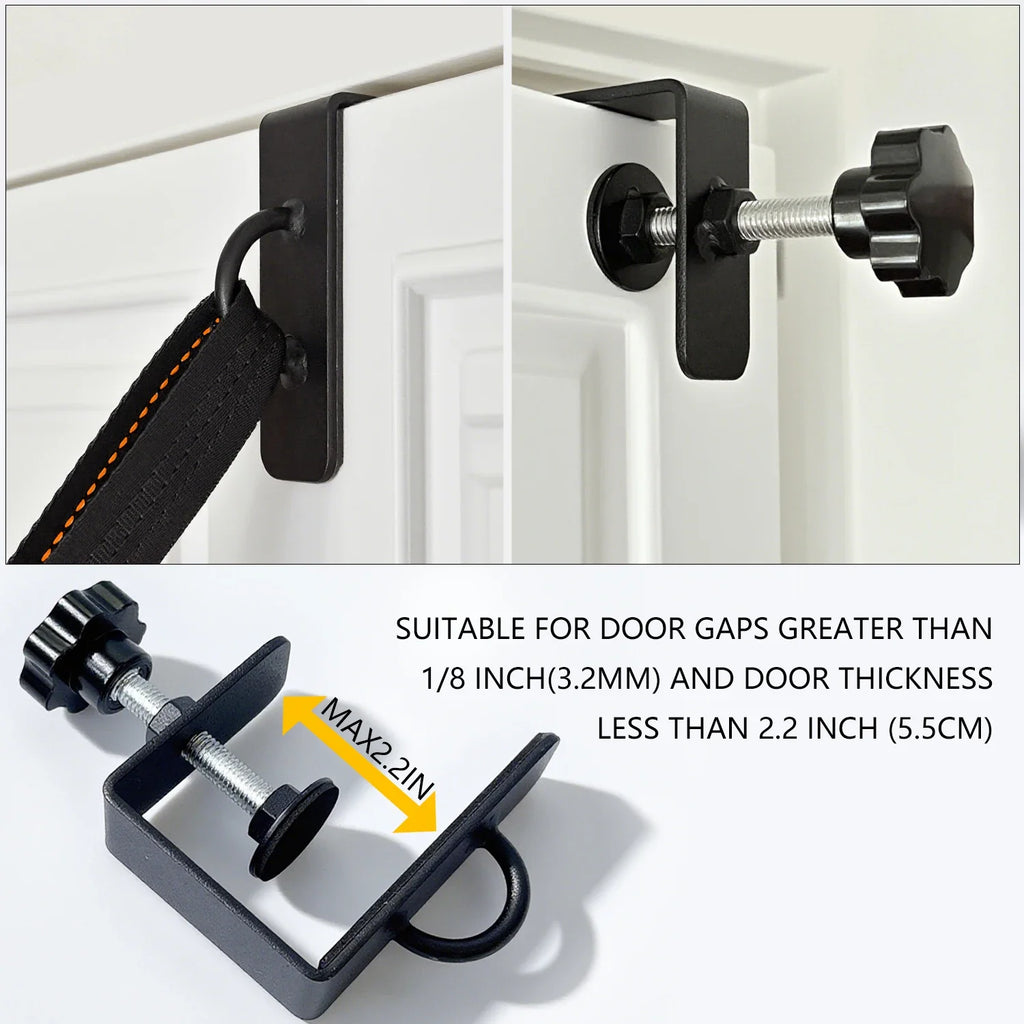 Door Anchor for Resistant Bands, Yogo Door Mount for Fitness Workout Heavy Duty gym accessories for Body Weight Strap