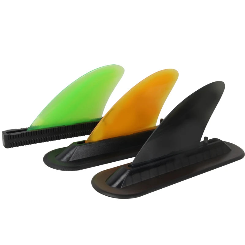 4.6 inch US fin screw fixing stand up paddle board fin box TPU flexibile bending half-transparent SUP board accessory