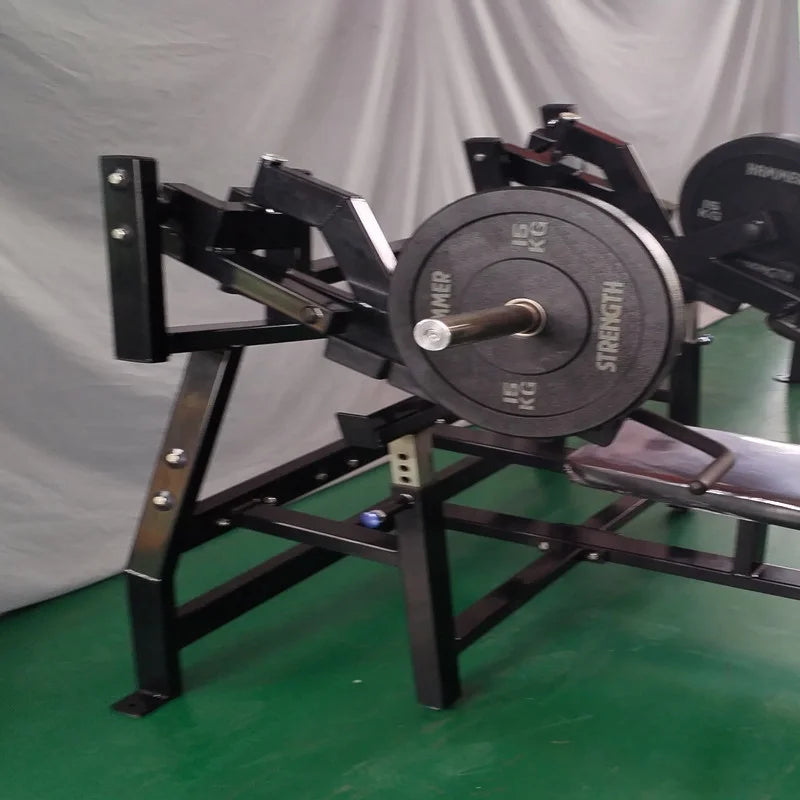 Strength Fitness Gym Equipment Plate Loaded Commercial Flat Bench Press Machine