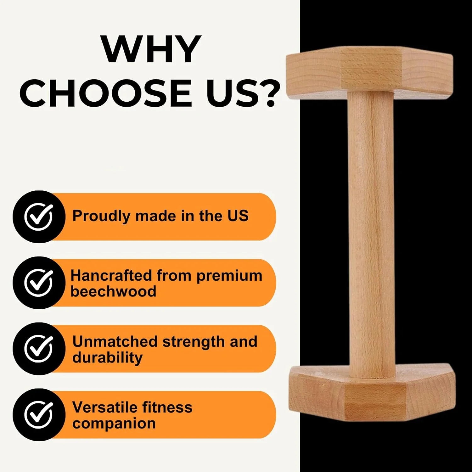 Wooden Push-Up Bar Stands Gym Push Exercise Rack Board Fitness Body Building Training Muscle Trainer Gym Equipment Supply