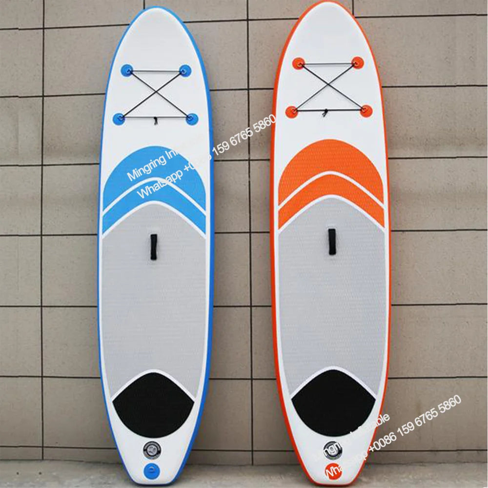 Inflatable Sit Up Board for Surfing, Ocean SUP, Drop-stitch Construction, Waterplay for Surfing