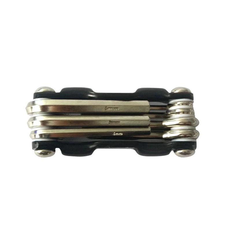 Multi Repair Tools Kit Portable Bicycle Tool Folding Allen Wrench Spoke Hex Wrench Bike Maintenance Tool Set Cycling Accessories
