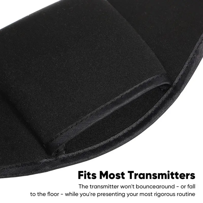 Microphone Belt Micpouch Fitness Carrierinstructor Waist Carrying Instructors Adjustable Workout Holder Portablecellarm Running