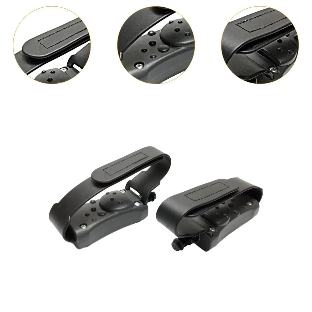 2 Pieces Exercise Bike Pedals Portable for Indoor Bike Outdoor Bicycles Fitness Bikes Stationary Exercise Bike Home Gym Workout