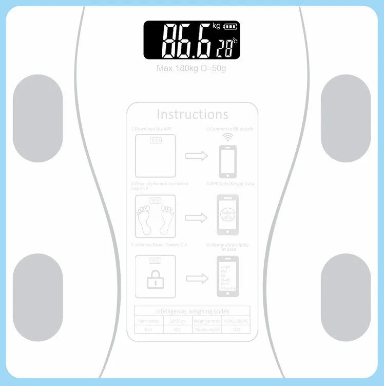 Body Fat Weight Scale，Always Pay Attention To Changes In Your Body