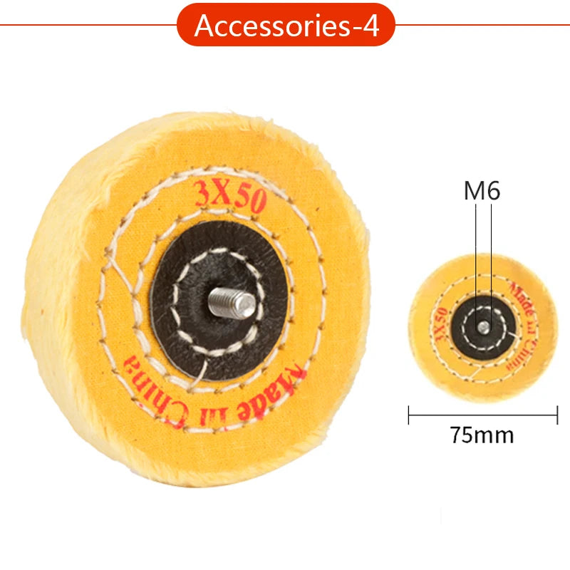 Electric Tool Accessories Rotary Tool Polishing Metal Woodworking Belt Machine DIY Grinding Tool Accessories Polishing Drilling