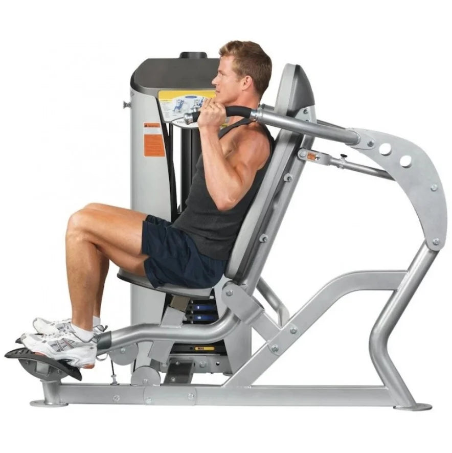 Functional Trainer Strength Training Gym Fitness Equipment Pin Loaded Seated Commercial Shoulder Press
