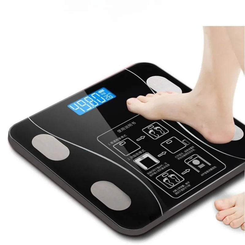 Simple household electronic scale, human body scale, precise weighing, intelligent charging model electronic body weight scale