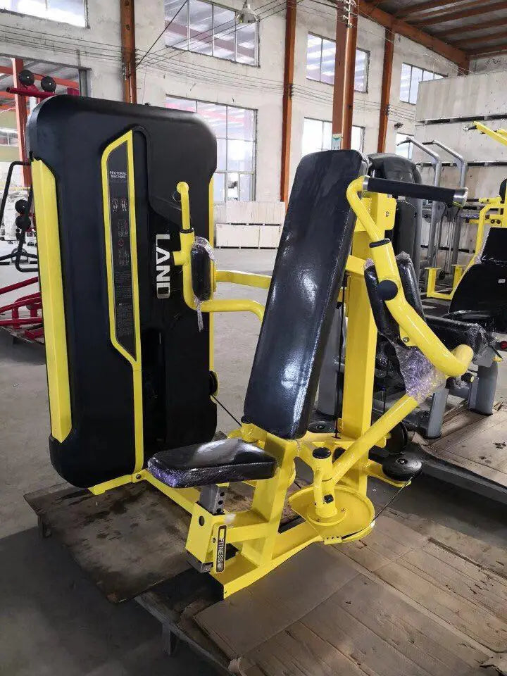 Strength Training Gym Equipment Bodybuilding Pin Loaded Chest Press Fitness Machine Pectoral Fly Machine