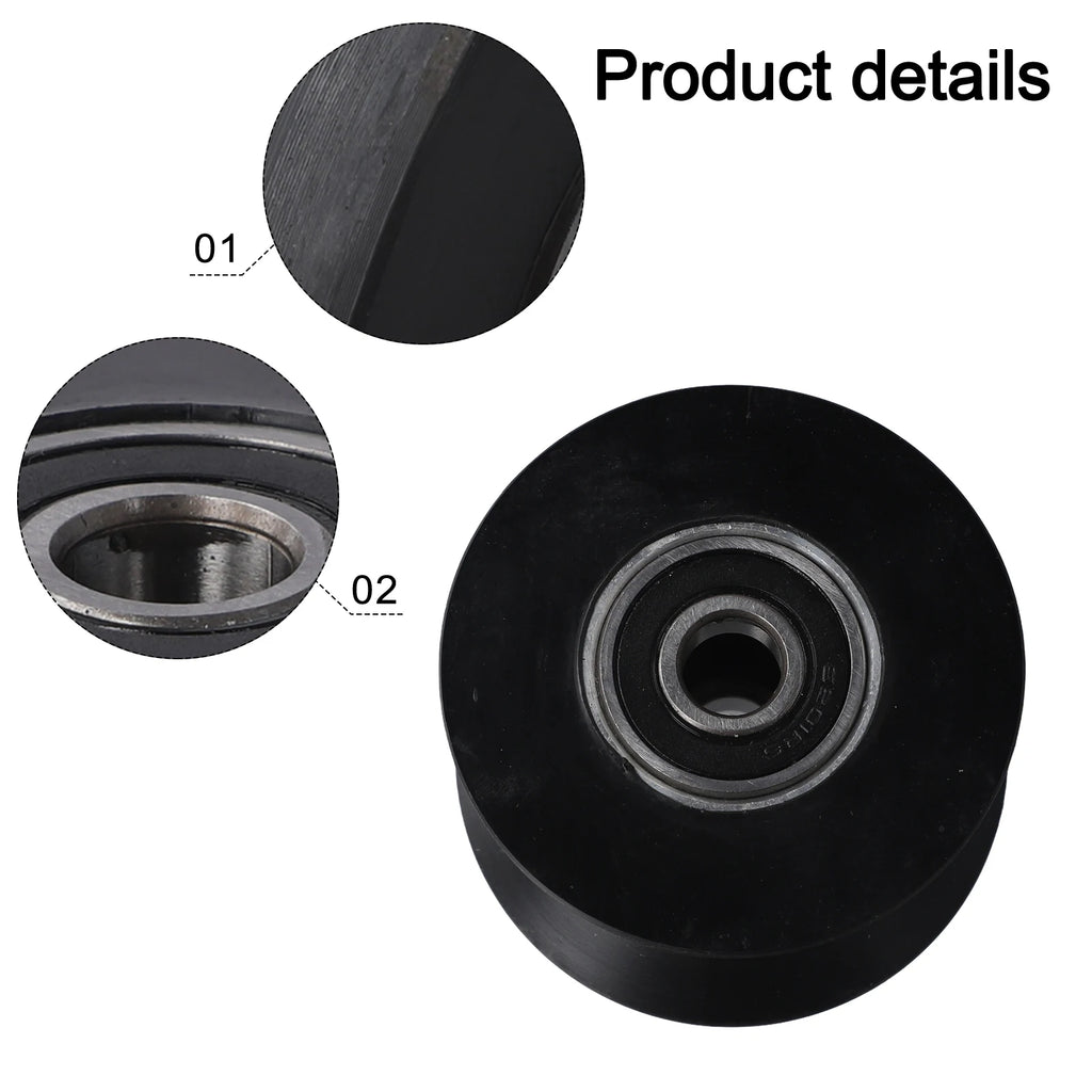 Elliptical Roller Wheel Fitness Equipment Supplies 70x51x12mm Replacement Cable Machine Attachment For Home Gym Sports Accessory