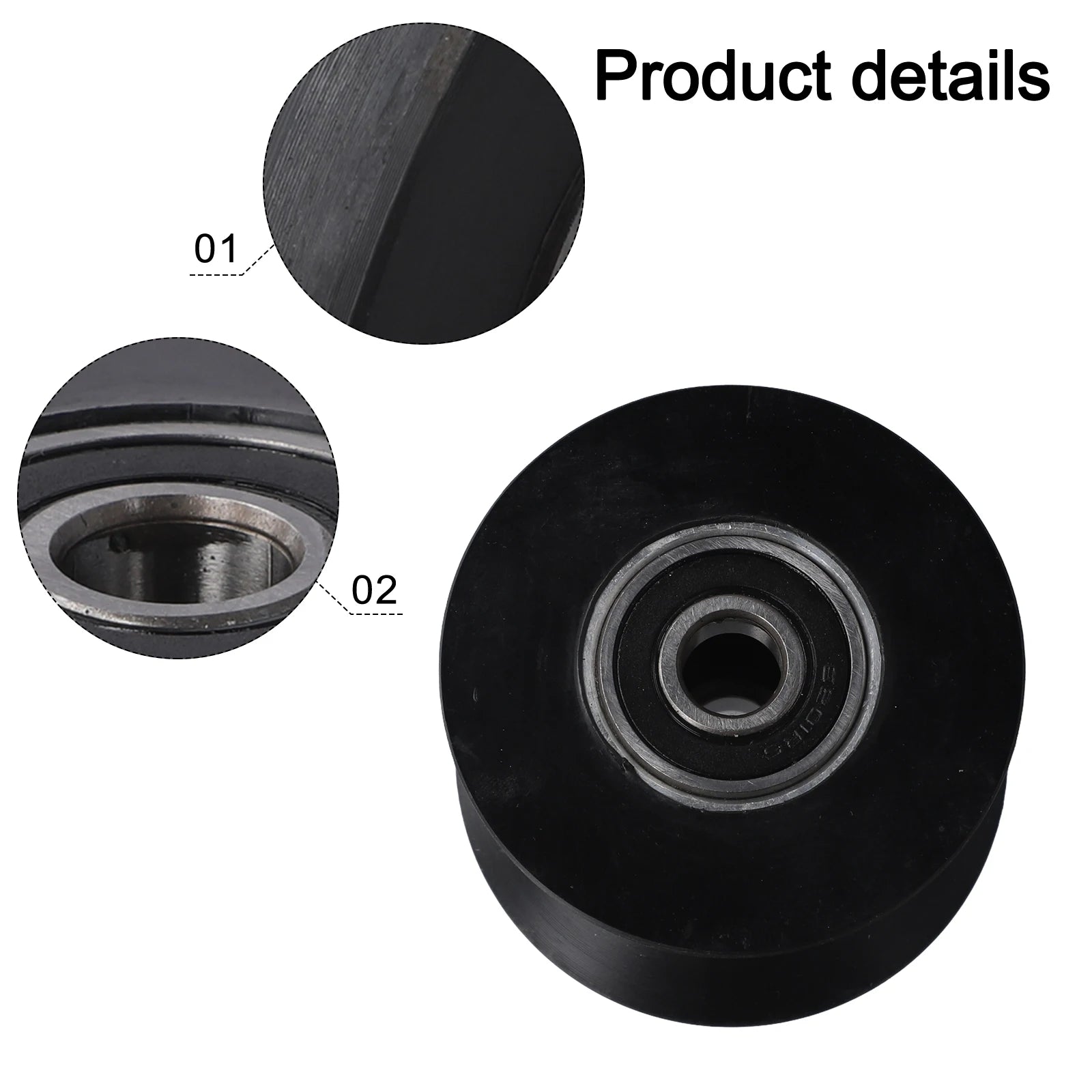 Elliptical Roller Wheel Fitness Equipment Supplies 70x51x12mm Replacement Cable Machine Attachment For Home Gym Sports Accessory