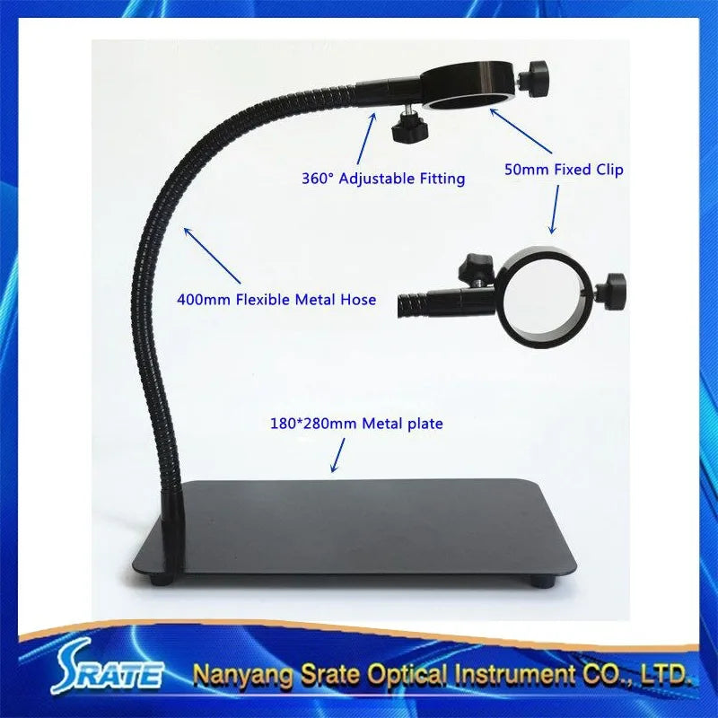Adjustable Microscope Bracket Stand Holder Digital USB Microscopio Holder Universal Stand Adjustable Boom Mount Tools