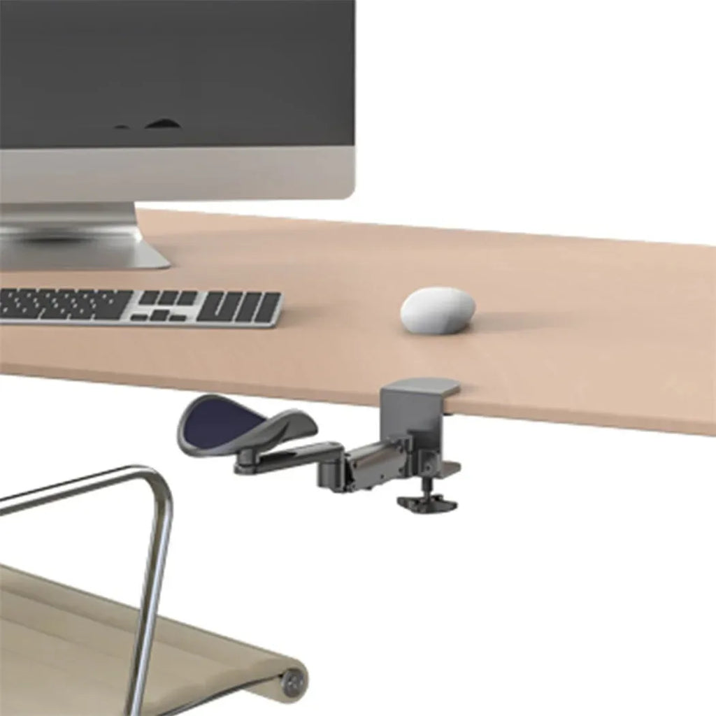 Adjustable Arm Rest for Desk – Ergonomic 360° Rotating & Extendable Elbow Support, Durable Aluminum,Office Gaming Accessories