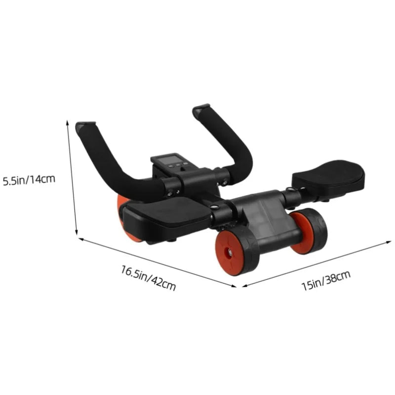 Adjustable Abs Training Roller Multifunctional Home Plank Support Abdominal Fitness Wheel For Home Gym