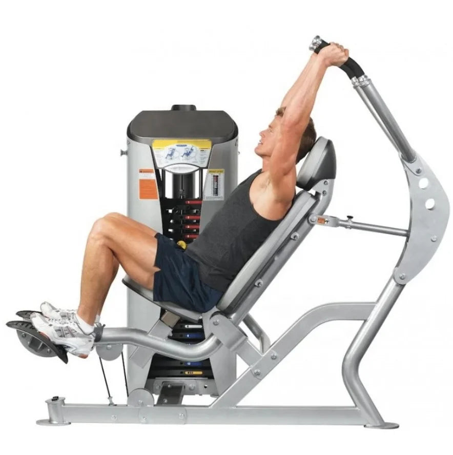 Functional Trainer Strength Training Gym Fitness Equipment Pin Loaded Seated Commercial Shoulder Press