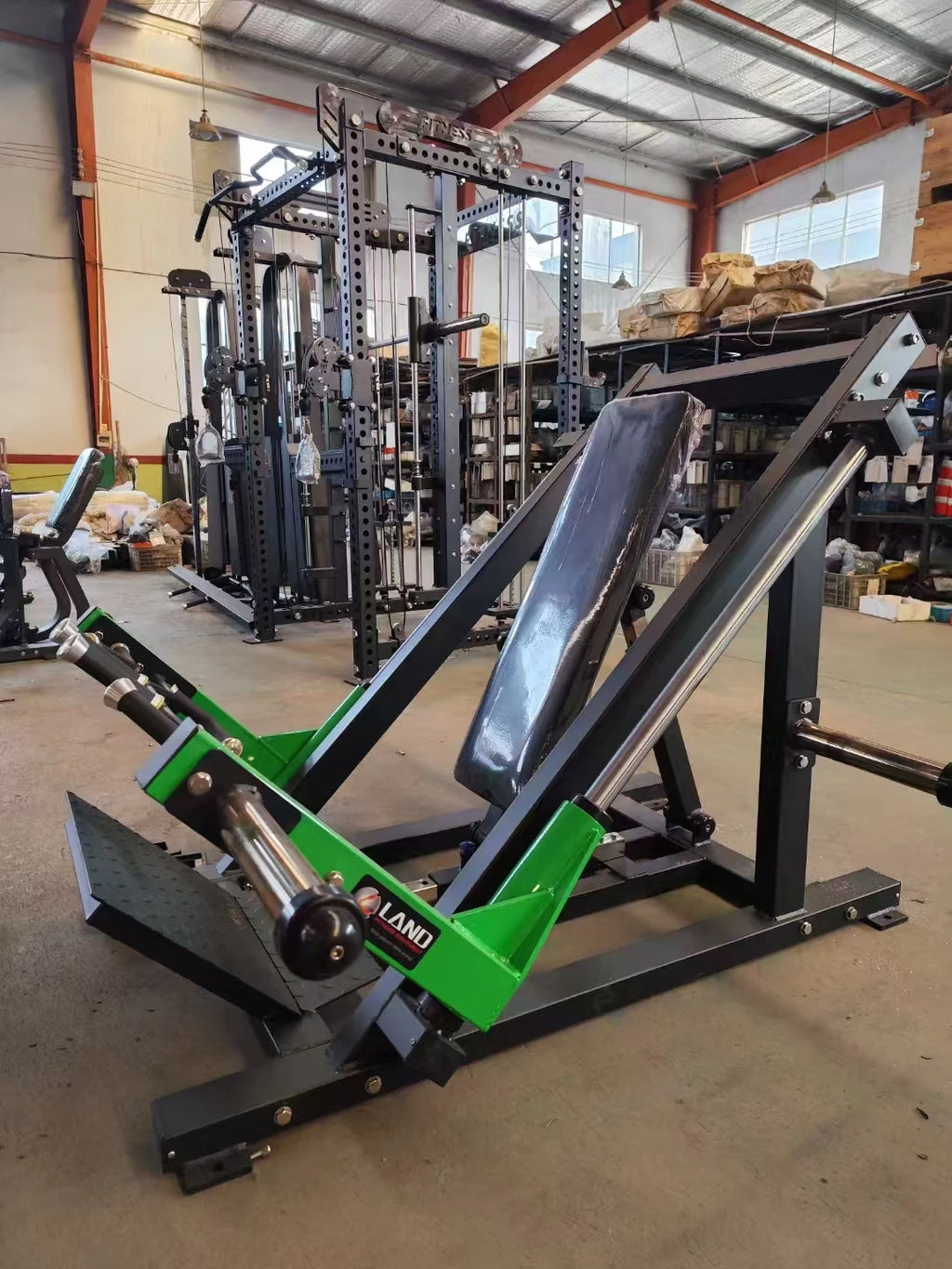Strength Training Sports Gym Equipment Gym Machines Plate Loaded Back Exercise Linear Row Machine