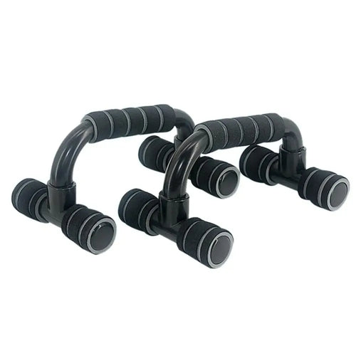 1 Pair of Gymnasium Exercise Non-slip Push-up Stand H-shaped Stable Pushup Bars Strong Durable Push-up Support Muscle Training