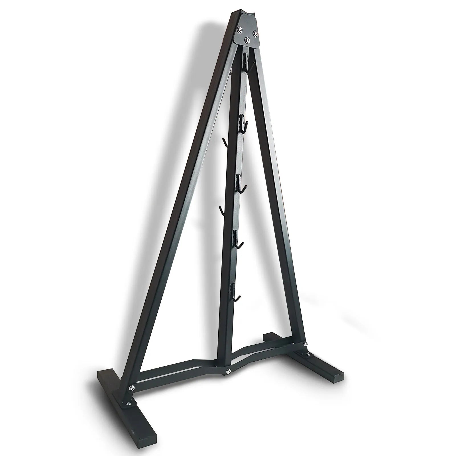 Detachable Floor/Wall Style Fitness Equipment Accessories Handle Placement Rack Gym Resistance Belt Storage Rack Space Saving