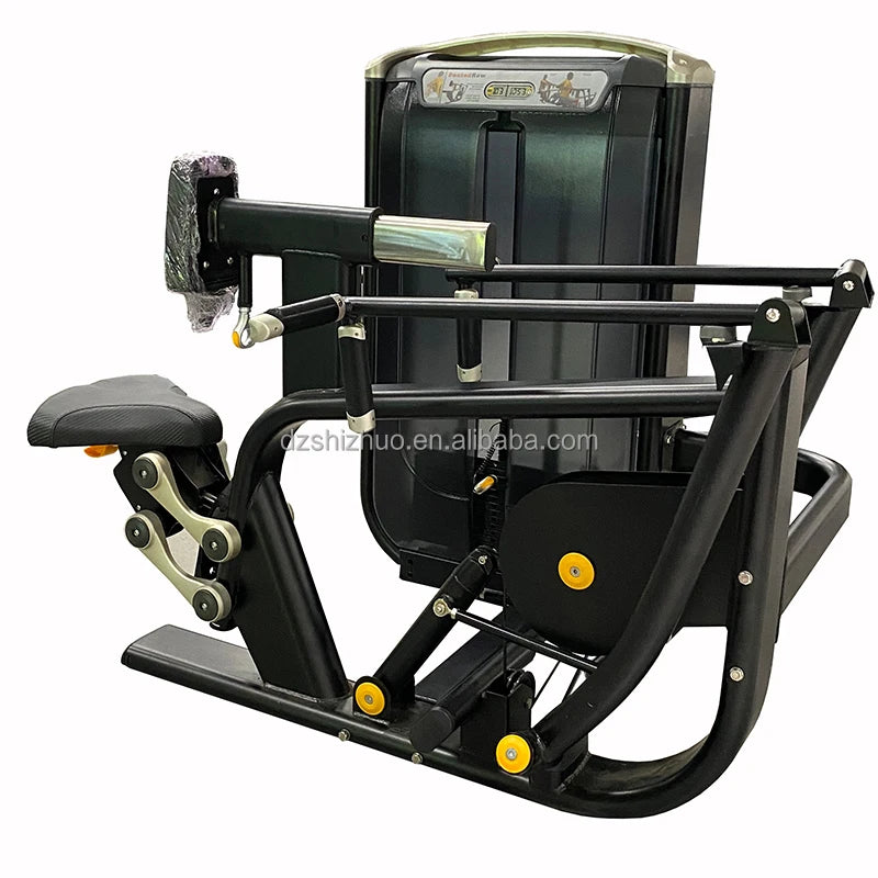 Strength Sport Fitness Gym Equipment Ment Back Exercise Seated Row Machine With Weight Stack
