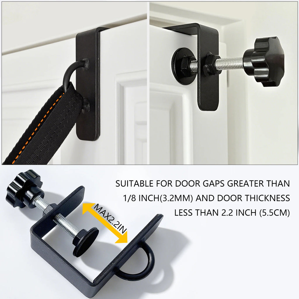 Door Anchor for Resistant Bands, Yogo Door Mount for Fitness Workout Heavy Duty gym accessories for Body Weight Strap