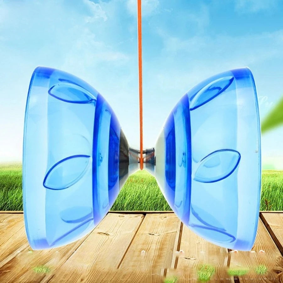 Portable Diabolo Chinese Yoyo Diabolo Set Portable Fitness Gear For Adults Kids Elderly Outdoor Indoor Agility Exercise