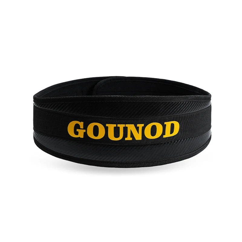 1PC GOUNOD Weightlifting Waist Belt Bodybuilding Fitness Barbell Powerlifting Training Waist Supportion Gym For Back Men   Women