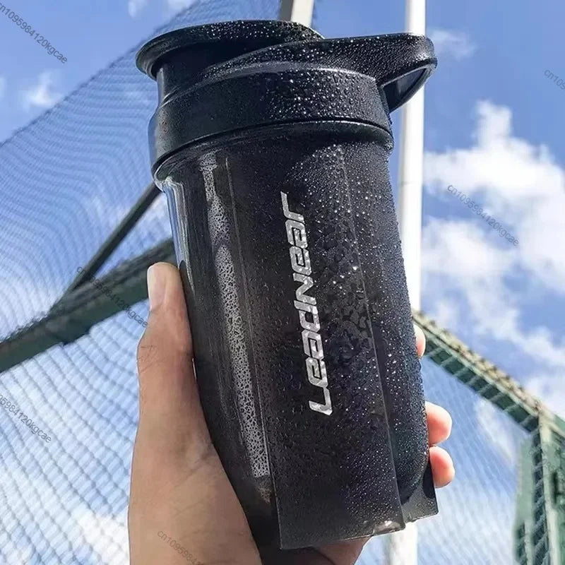 Portable Protein Shaker 500ml Fitness Bottle with Wire Whisk Ball for Fitness Enthusiasts Athletes Perfect For Outdoor Gym Cups