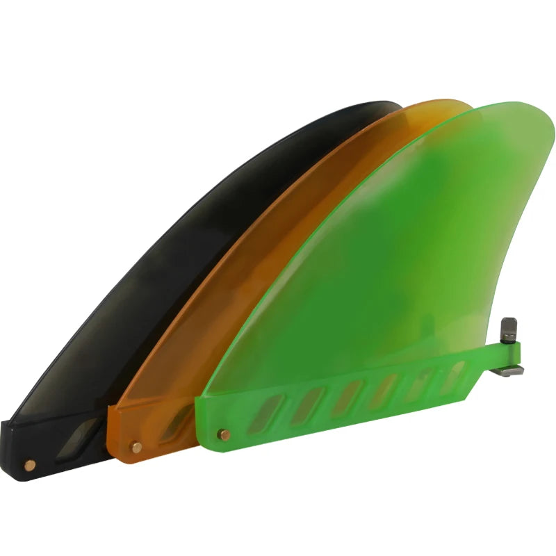 4.6 inch US fin screw fixing stand up paddle board fin box TPU flexibile bending half-transparent SUP board accessory