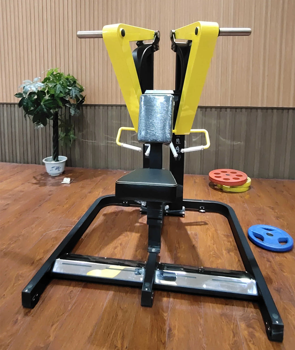 Gym Machines Strength Training Sports Gym Equipment Plate Loaded Back Exercise Low Row Machine