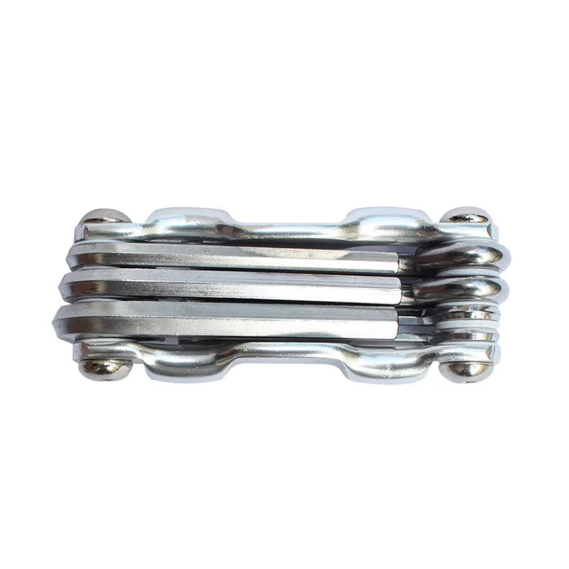 Multi Repair Tools Kit Portable Bicycle Tool Folding Allen Wrench Spoke Hex Wrench Bike Maintenance Tool Set Cycling Accessories