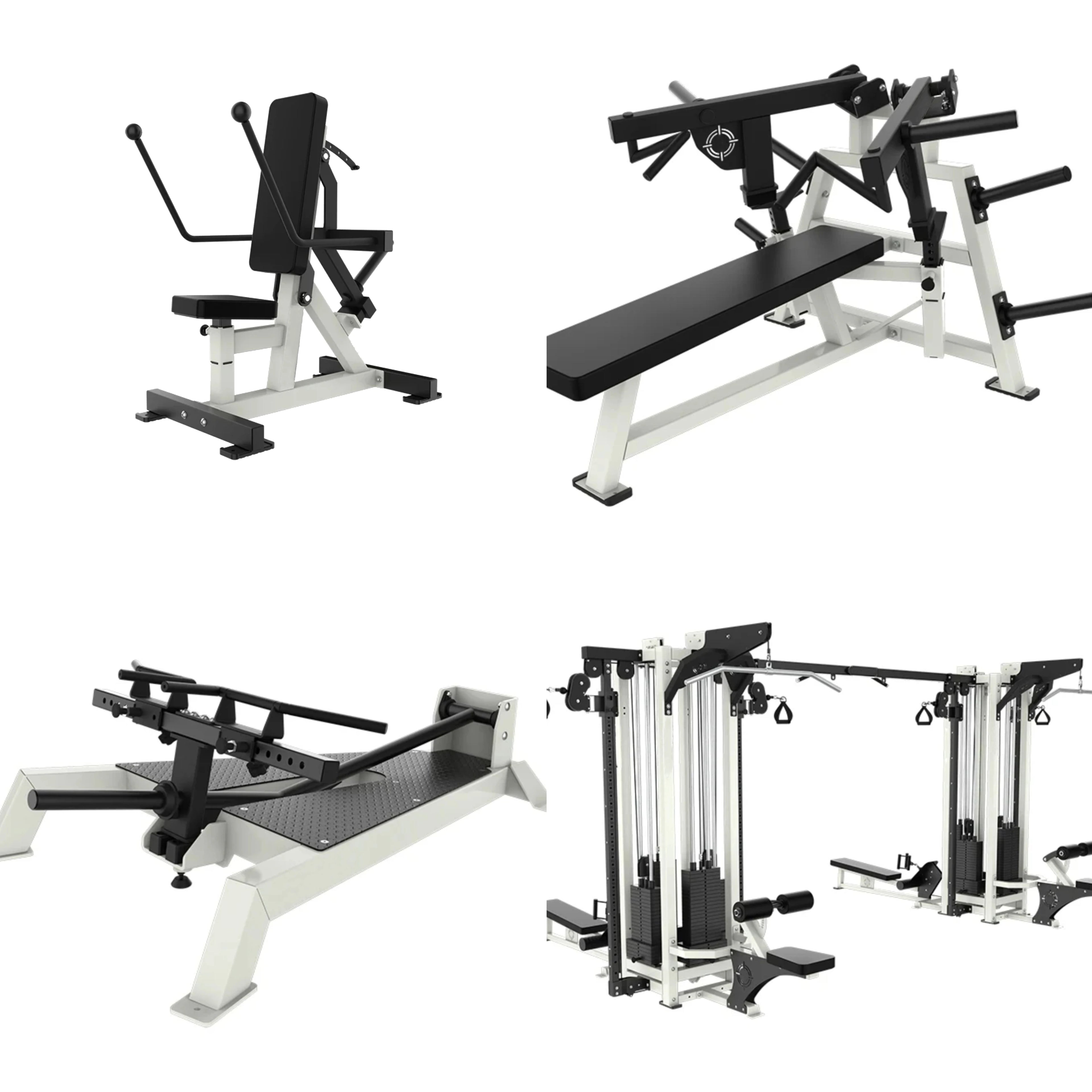 Adjustable Bench Plate Loaded Machines Reloaded Incline Fly Strength Equipment