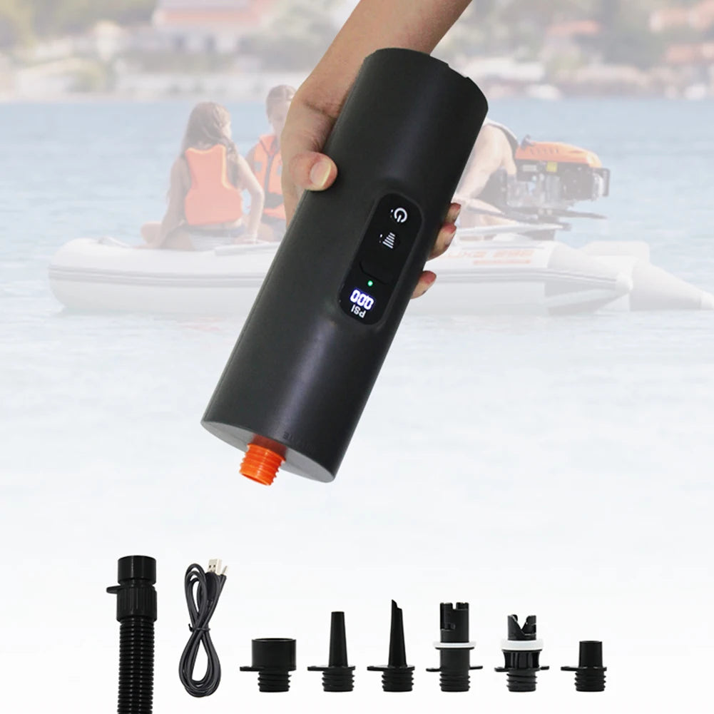 10PSI SUP Board Pump with Auto Shut Off SUP Boat Inflatable Pump Stand Up Paddle Board Pump for Inflatables Kayaks Boats