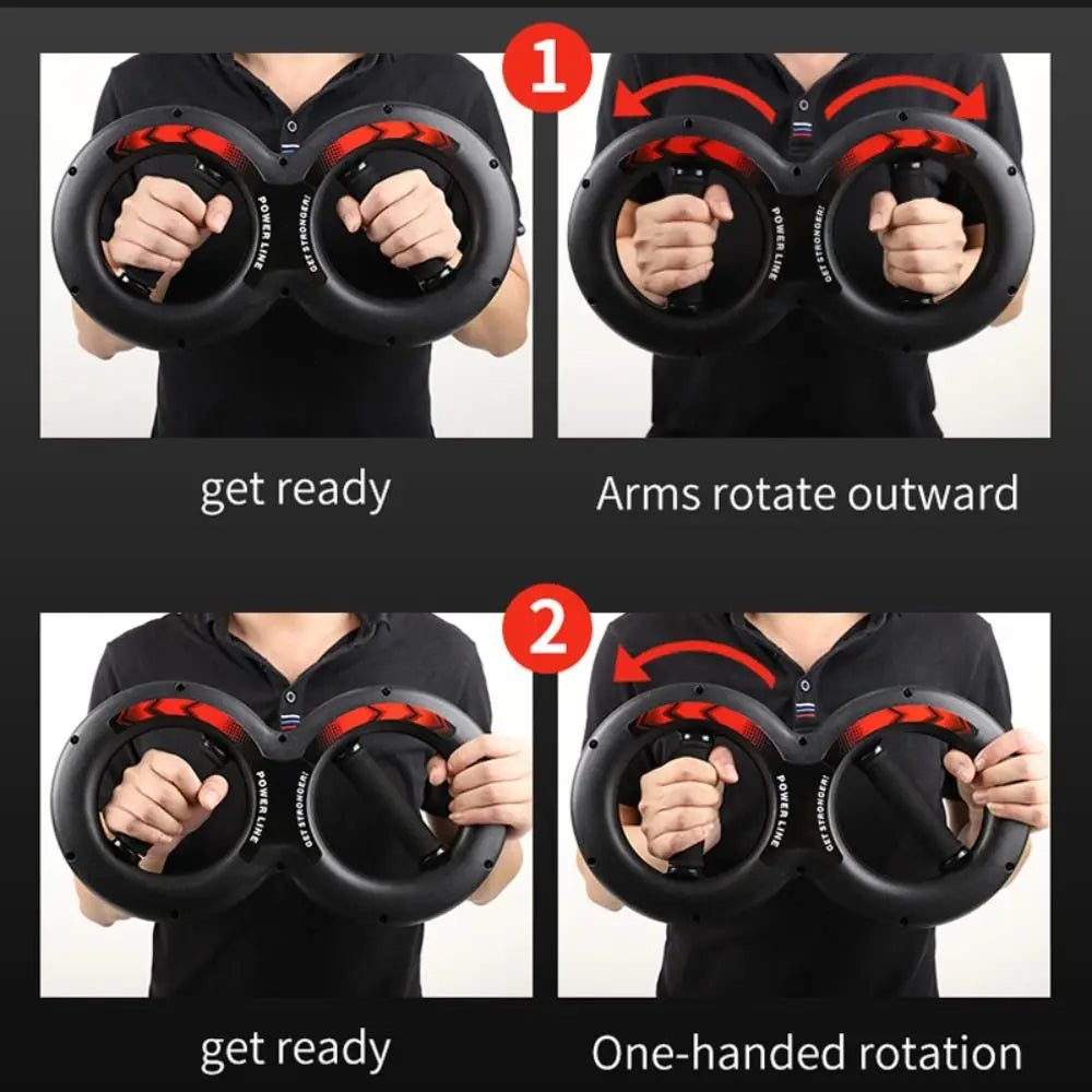 5-30KG Hand Strength Grip Trainer Muscle Building Compact Forearm Strength Exerciser Multifunction Fitness Springs Power Device
