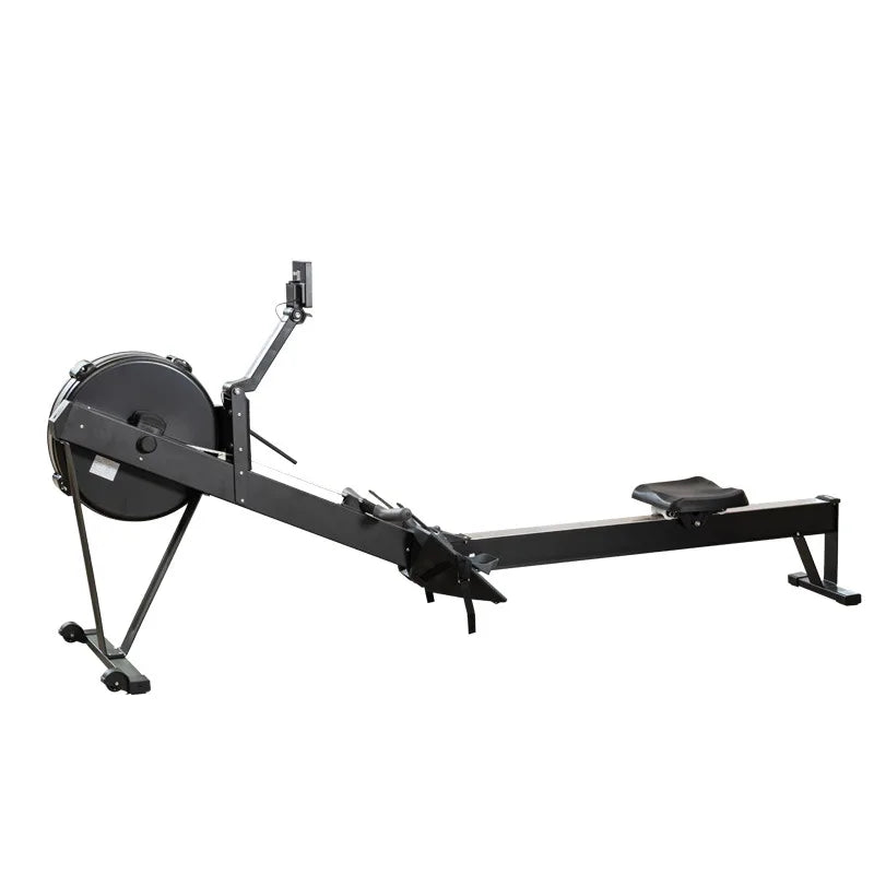 Portable Indoor Gym Fitness Equipment Customizable Air Rowing Machine With LED Screen Home Use For Spinning Bikes