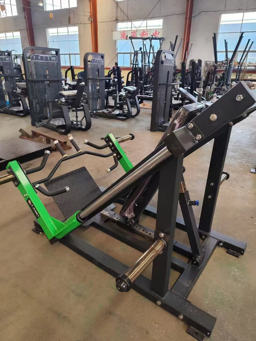 Strength Training Sports Gym Equipment Gym Machines Plate Loaded Back Exercise Linear Row Machine