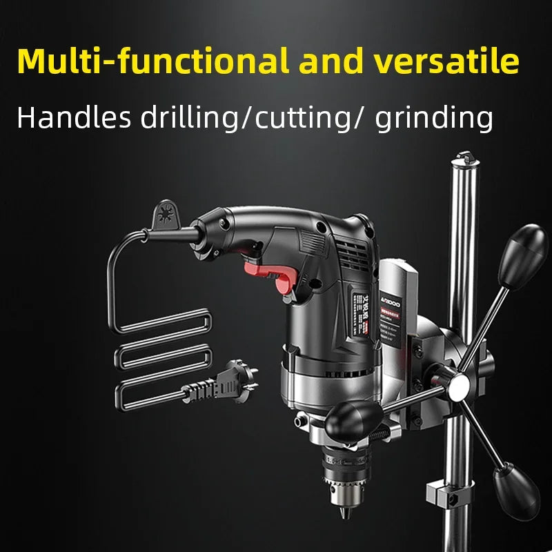 Adjustable Universal Drill Stand for Electric Hand Drill Impact Drill Convert to Mini Bench Drill Press Bracket Home DIY Tool