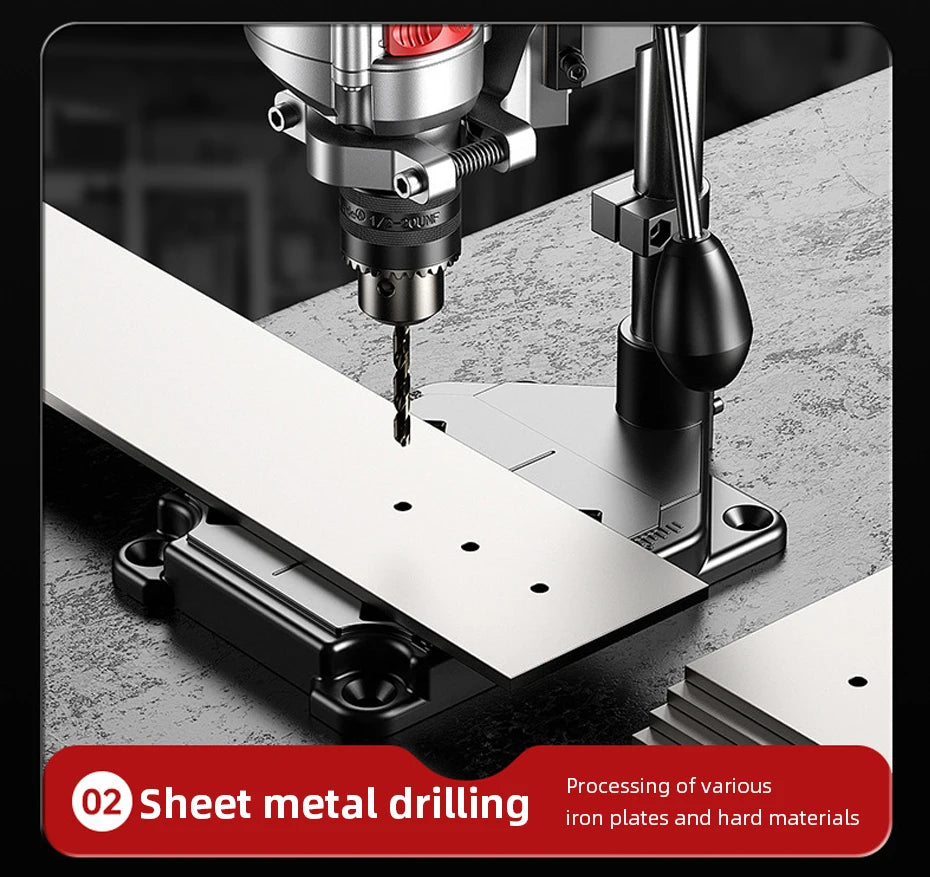 Adjustable Universal Drill Stand for Electric Hand Drill Impact Drill Convert to Mini Bench Drill Press Bracket Home DIY Tool