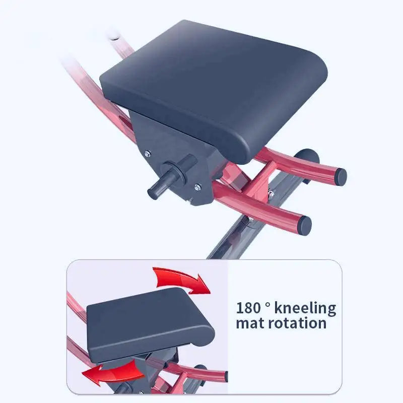 Foldable Fitness Equipment Adjustable AB Coaster Machine For Core Strength Training Cruncher Exercise Machine For Abdominal