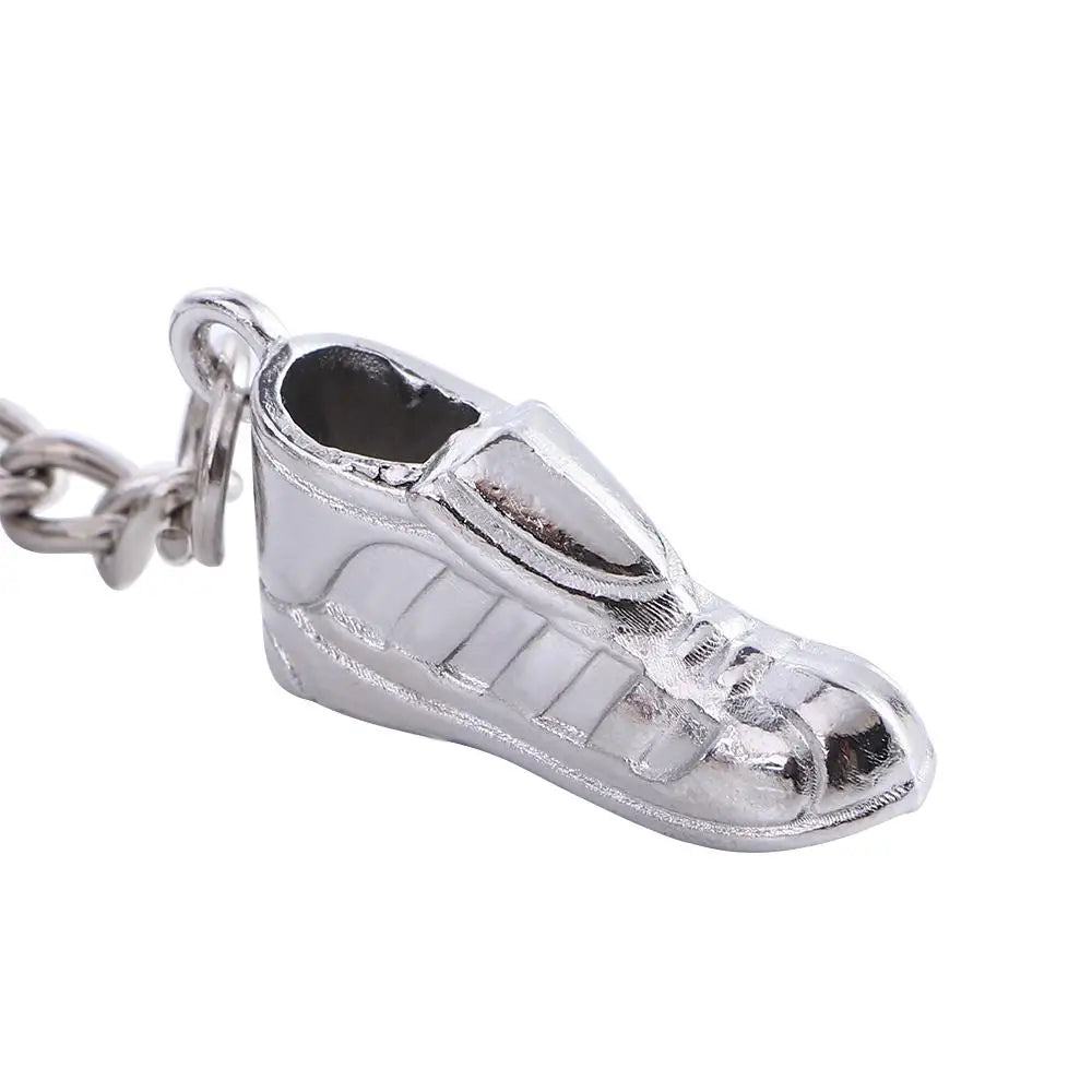 Football Ball Key Accessories Small Pendant Sport Hanging Keychain Metal Chain Soccer Shoes Key Rings Football Key Chain